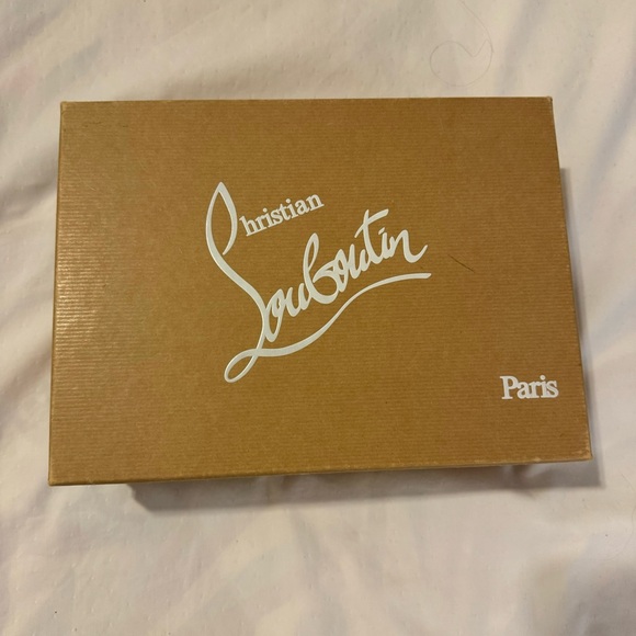 CHRISTIAN LOUBOUTIN BLACK PATENT LEATHER PLATFORM NEW SIMPLE PUMP 120 SZ 37 - Picture 16 of 16